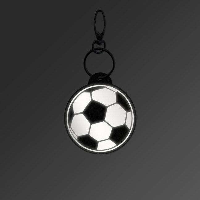 Reflexy Fußball Reflektoranhänger - FOTO REFLEKTIEREND