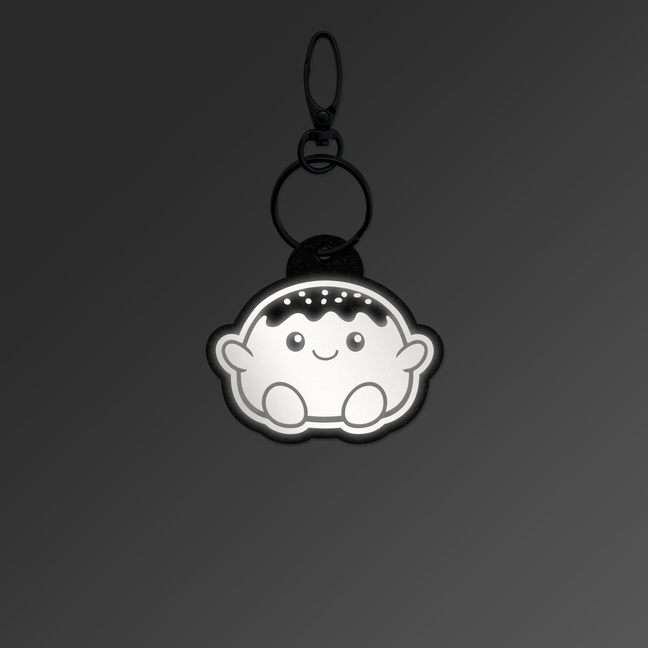 Reflexy S&uuml;&szlig;er Germkn&ouml;del Reflektoranh&auml;nger - FOTO REFLEKTIEREND